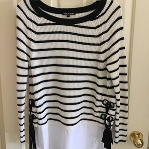 Black & White striped sweater